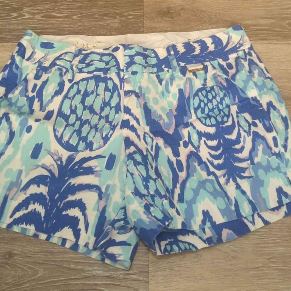 lilly pullitzer size 6 the callahan short 5" inseam womens